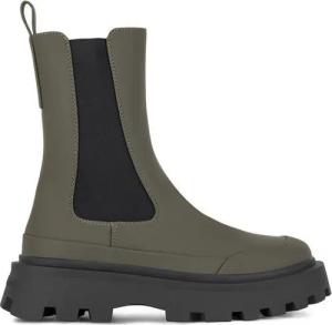 Juicy Couture Klassische Stiefeletten HY58105-1 Khakifarben