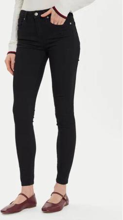 Tommy Hilfiger Jeans Como WW0WW45008 Schwarz Skinny Fit