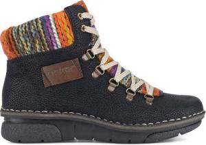 Rieker Stiefeletten 73343-00 Schwarz