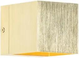 Qazqa Wandleuchte Transfer, ohne Leuchtmittel, G9, Gold/Messing, Modern, Aluminium, 1-flammig