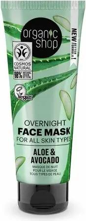 Organic Shop Gesichtsmaske Aloe Mascarilla Facial Overnight 75ml