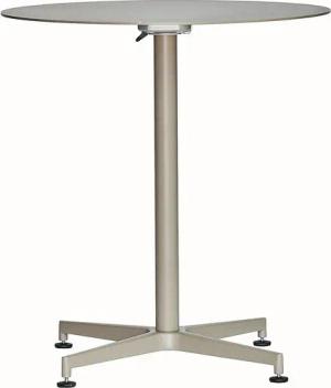 jankurtz Gartentisch Klapptisch Vega Rund aus Aluminium, Taupe