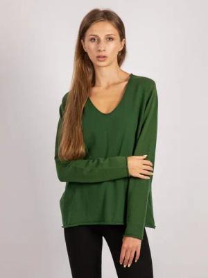 VICCI Germany V-Ausschnitt-Pullover mit V-Ausschnitt