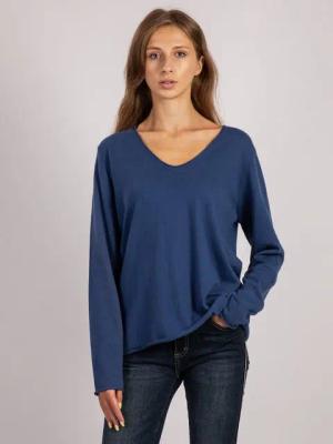 VICCI Germany V-Ausschnitt-Pullover mit V-Ausschnitt