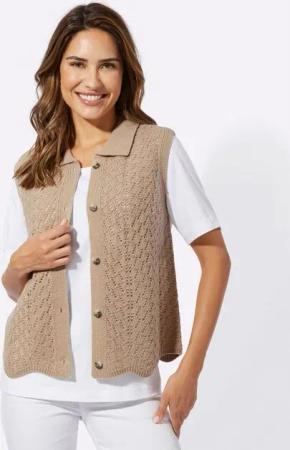 Sieh an! Strickweste Strickweste