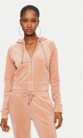 Juicy Couture Sweatshirt Madison JCWA122001 Beige Slim Fit