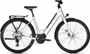 Kalkhoff ENDEAVOUR L EXCITE (400 Wh), 12 Gang Kettenschaltung, Damenfahrrad, Wave, Modell 2025, 29 Zoll 45 cm nepalsilver glossy