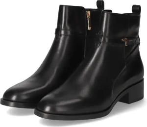 Tamaris Stiefeletten für Damen - Gr. 42 - schwarz - Glattleder