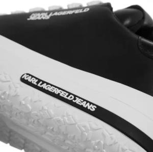 Karl Lagerfeld Jeans Sneaker - Klj Kup Lace Lo Lthr - Gr. 38 (EU) - in Schwarz - für Damen