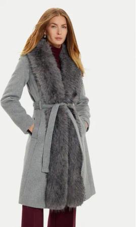 Marciano Guess Wollmantel 4BGL09 9957Z Grau Regular Fit