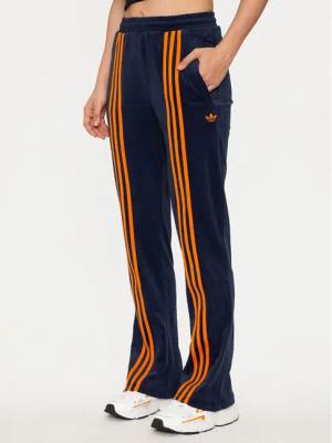 adidas Jogginghose Velour JN8290 Dunkelblau Regular Fit
