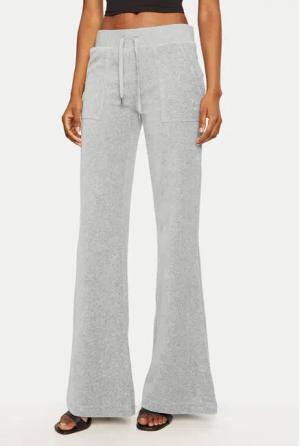 Juicy Couture Jogginghose Layla JCSEBJ001 Grau Flared Leg