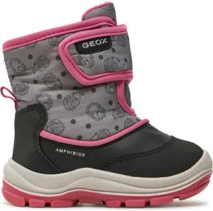 Geox Schneeschuhe B Flanfil Girl B Abx B263WG 0BCMN C9235 M Schwarz