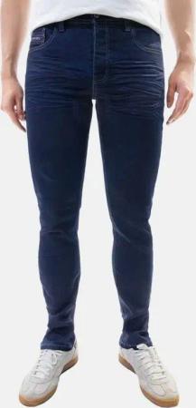 Jaylvis Regular-fit-Jeans Feine Chino Jeans Regular Twill Denim Hose Design Kontrastnähte Chino Jeans