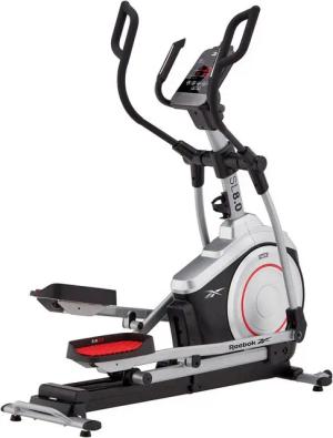 Reebok Ellipsentrainer-Ergometer SL8.0 (mit Tablet-Halterung und integr. Pulsempfänger), Schwungmasse ca. 9 kg, 24 Widerstandsstufen