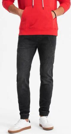 OMBRE Jogger Pants Herren-Jogginghose aus Denim