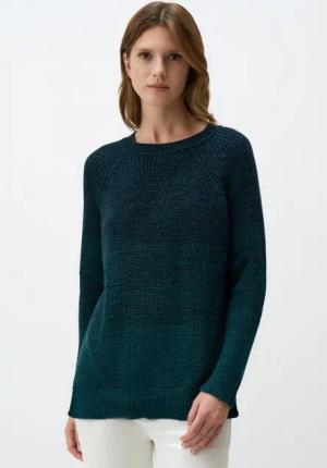 Jimmy Key Strickpullover Rundhalsausschnitt Langärmlig Strick Pulli