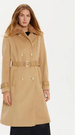 Guess Wintermantel Amelia W4BL46 WGKI2 Braun Regular Fit