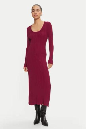 Hugo Kleid für den Alltag Sarpheta 50519893 Dunkelrot Slim Fit