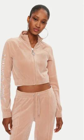 Juicy Couture Sweatshirt Tasha JCWCT24305 Beige Slim Fit