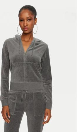 Juicy Couture Sweatshirt Robertson JCAP176 Grau Slim Fit