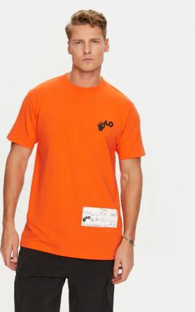 Off-White T-Shirt OMAA027T22JER0012001 Orange Regular Fit
