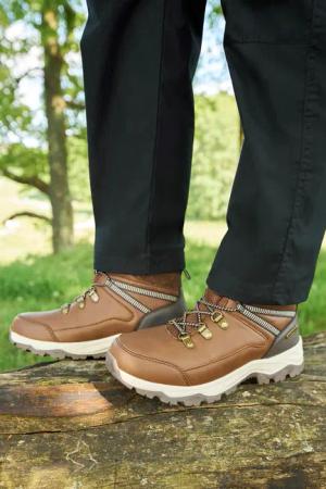 Sycamore Wasserdichte Einstellbare Wanderstiefel für Kinder - Braun
