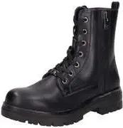 Tom Tailor Schnür Boots Damen schwarz