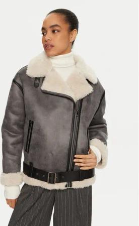 Liu Jo Fellmantel WF4245 E0935 Grau Regular Fit
