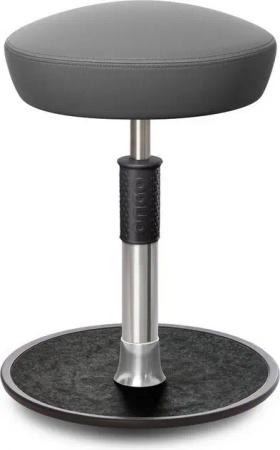 ONGO Bürostuhl Sitz- Stehhocker Free Regular Hutsitz skai Dynactiv M. 160 Grau chr. .
