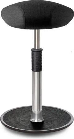ONGO Bürostuhl Sitz- Stehhocker Free Tall Triangel kvadrat Remix Anthrazit Chrom /sch