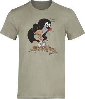 Der kleine Maulwurf T-Shirt - Der kleine fleißige Maulwurf - S bis 3XL - für Männer - Größe XL - grün - EMP exklusives Merchandise!