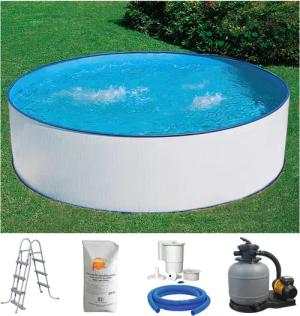 KONIFERA Rundpool "USEDOM 2", (Komplett-Set, 5 tlg.), Höhe 90 cm, in versch. Größen erhältlich
