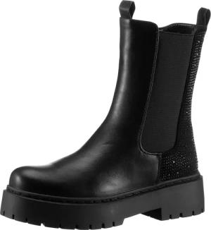 Aniston SHOES Chelseaboots, Schlupfboots, Plateaustiefelette, mit Glitzersteine - NEUE KOLLEKTION