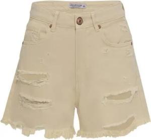 RedBridge Jeansshorts Red Bridge Damen Shorts Kurze Hose Hot-Pants Frayed Destroyed Effekte, Löcher