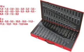 KS Tools HSS-G Spiralbohrer-Satz, 230-teilig, 1-13mm