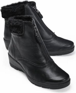 Hallux-City-Stiefelette Keilabsatz