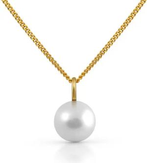 Orolino Kette mit Anhänger Gold 585 mit weißer Perle 9mm