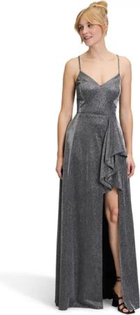 Vera Mont Abendkleid "Vera Mont Abendkleid mit Schnürung", Glitzer