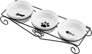 Navaris Napf Futternapf 3er Set - Futternapf Katze - Futterstation Hund