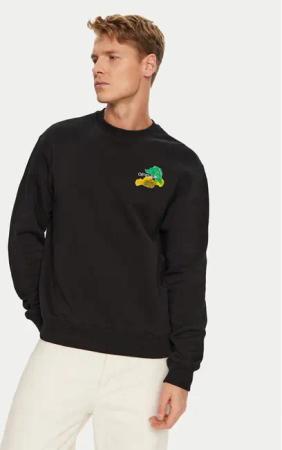 Off-White Sweatshirt OMBA057S23FLE0011084 Schwarz Regular Fit