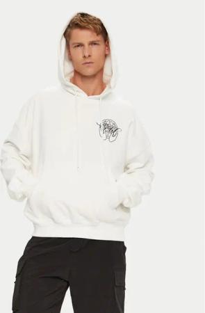Off-White Sweatshirt OMBB110S23FLE0030110 Weiß Regular Fit