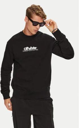 Off-White Sweatshirt OMBA057S23FLE0021001 Schwarz Regular Fit