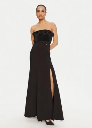 Rinascimento Abendkleid CFC0019749002 Schwarz Regular Fit