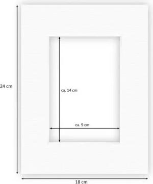 nielsen Bilderrahmen Passepartout Conservation 2,2 mm, (1 St)