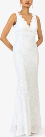 Kraimod - Abendkleid - Größe 42 - weiß