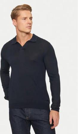 Sisley Pullover 11BAS300J Dunkelblau Regular Fit