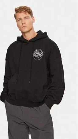 Off-White Sweatshirt OMBB110S23FLE0031001 Schwarz Regular Fit