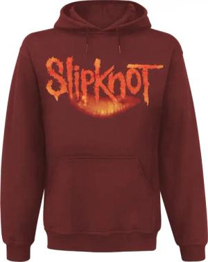Slipknot Kapuzenpullover - Live At MSG - S bis XXL - für Männer - Größe L - rot - Lizenziertes Merchandise!