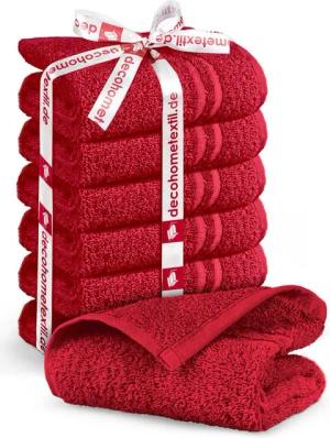 DecoHomeTextil Heimtextilmanufaktur Handtuch Handtuch Set 100% Baumwolle hochwertig kuschelweich saugstark